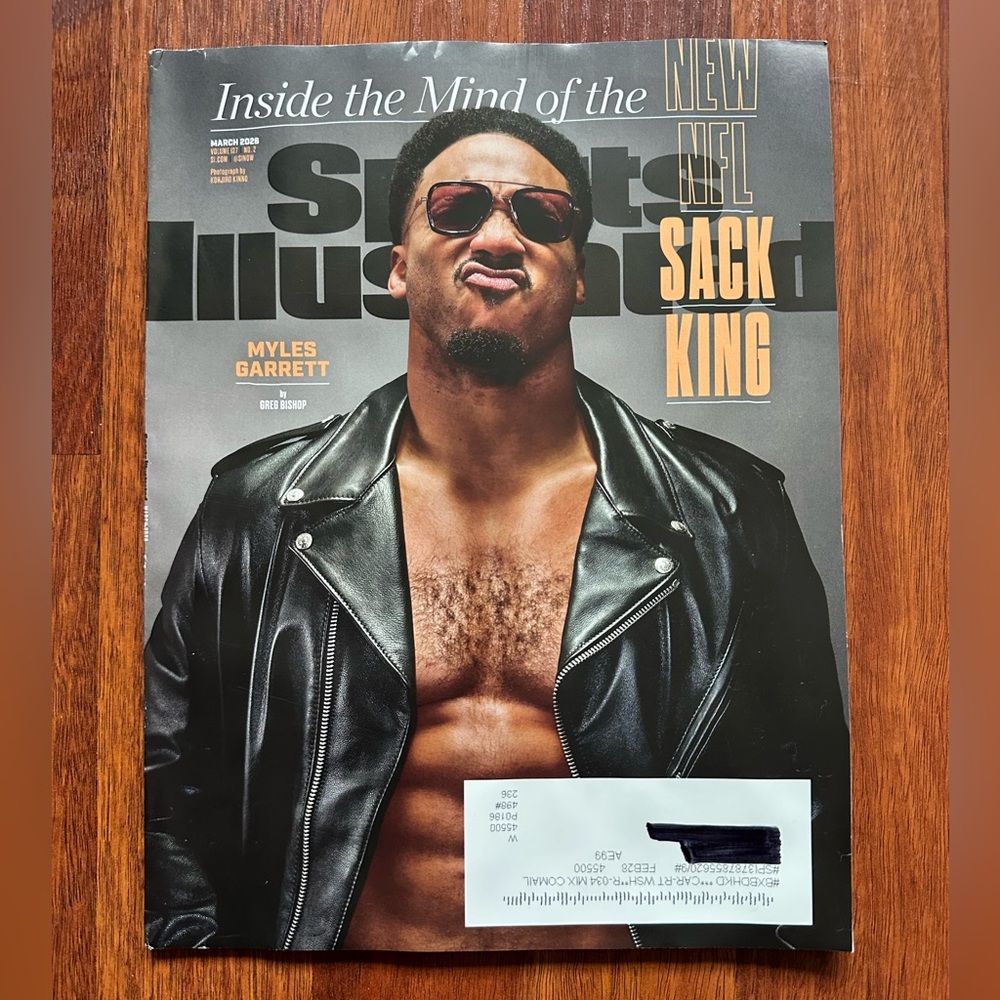 Sports Illustrated Magazine - Myles Garret - March 2026